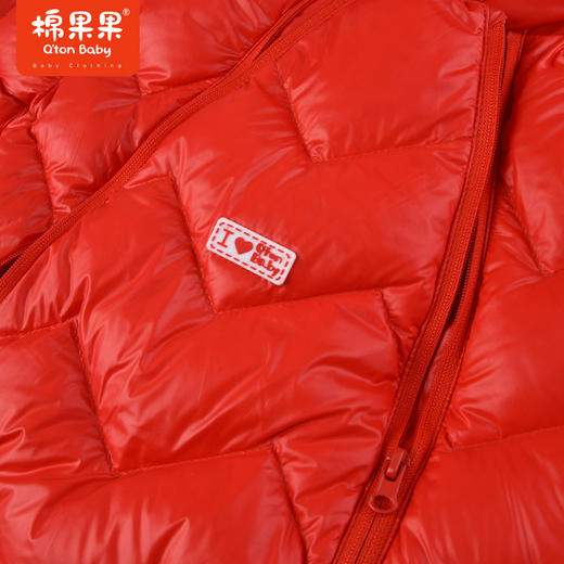 商场同款棉果果冬季男女童外穿一件过冬保暖锦鲤羽绒连体衣M402722922651 商品图1