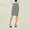 EITIE爱特爱秋冬新款洋气时髦格纹高腰包臀半身裙女裙半裙6706410 商品缩略图3
