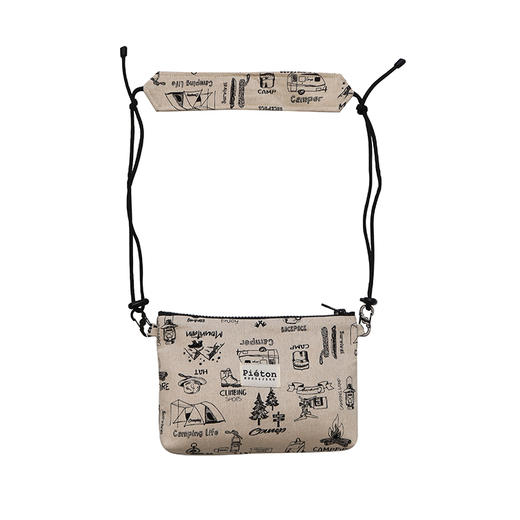 HUJI祤集pieton斜挎包插画露营camping 商品图3