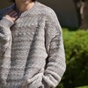 Blanc YM Inside out Knit Pullover 反面针织羊毛宽松圆领毛衣 商品缩略图2