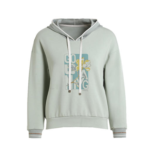 乔万尼卫衣新款女连帽春冬短款减龄设计EF3C880 商品图4