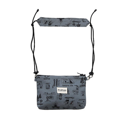HUJI祤集pieton斜挎包插画露营camping 商品图2