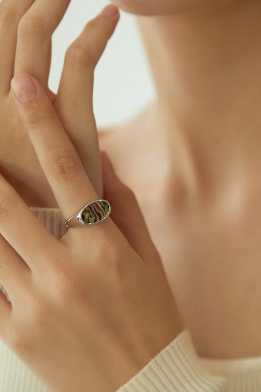 SOL DE VERANO La Credencia Ring 鲍鱼贝戒指 商品图2