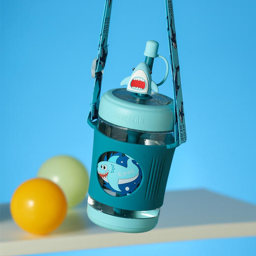 BEDDYBEAR杯具熊 卡通吸管杯冷萃杯水杯  550ml LCB001-550 商品图2