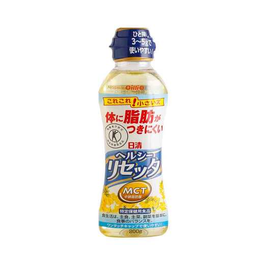 【3件装】Nisshin-oillio 日清奥利友不易增加脂肪健康食用油200g 商品图0