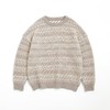 Blanc YM Inside out Knit Pullover 反面针织羊毛宽松圆领毛衣 商品缩略图4