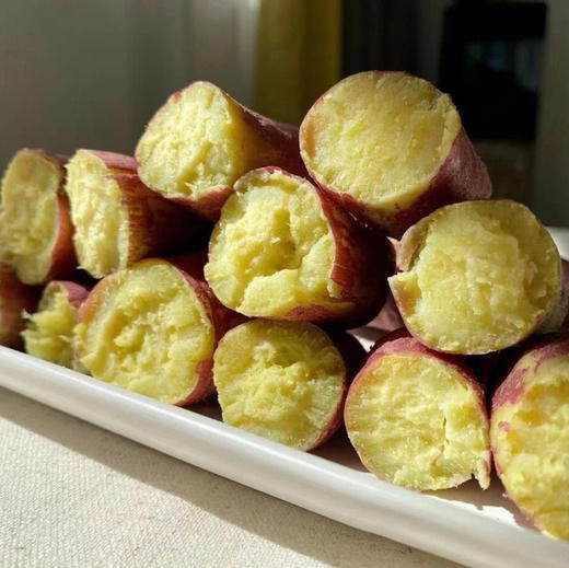 【桥头富硒地瓜】爆款地瓜推荐 板栗的味道,甜而不腻,无筋无丝,粉糯香甜，硒元素含量高！不打药 不打除草剂 生态种植板栗薯，现挖新鲜农家板栗红薯 商品图3