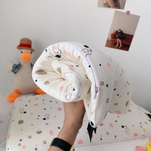 【专为0-7岁宝宝设计】零压力儿童太空记忆枕头有机记忆枕芯成人5cm超低枕头 商品图8