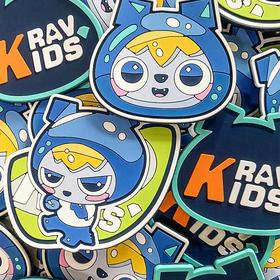 克拉童IKMFKRAVKIDS魔术贴章