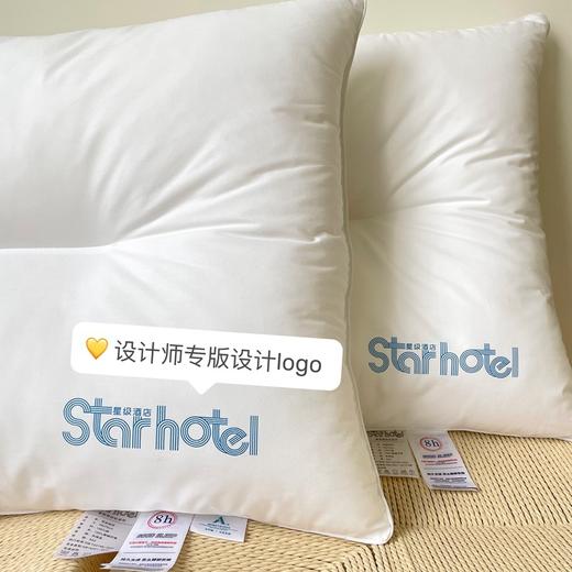 「A类全棉母婴级」A类全棉五星级酒店枕头 民宿宾馆枕芯护颈纤维枕学生家用纯棉枕芯床上用品 商品图1
