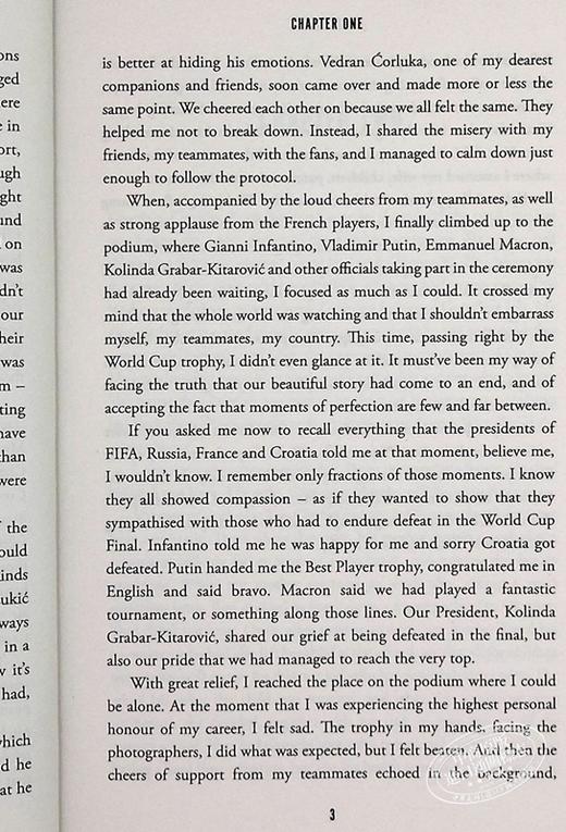 【中商原版】卢卡·莫德里奇：自传（魔笛，西甲皇马） 英文原版 Luka Modric: Official Autobiography Robert Matteoni 商品图8