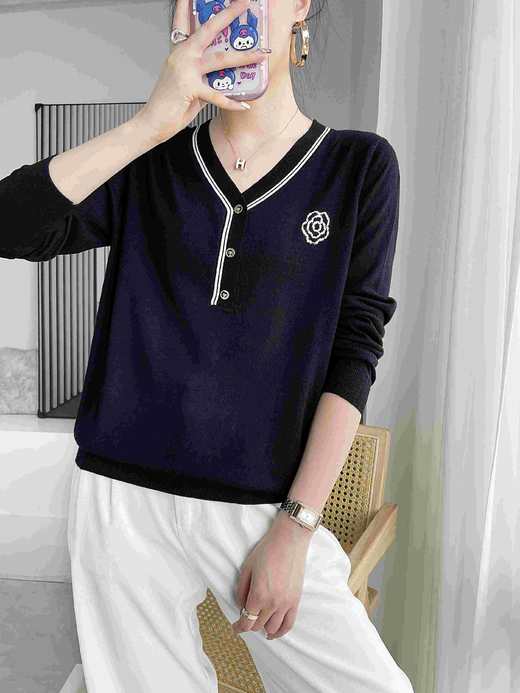 女长袖毛衣22820 商品图0