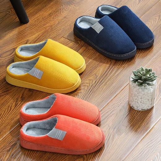【一穿就变暖❗️居家两用棉拖鞋】鞋底防滑，超保暖内里，柔软鞋身，任意折叠不变形❗️居家亲子秋冬款，男士女士浪漫情侣鞋拖，外穿也是休闲范。父亲节礼物新年礼盒年货礼盒 商品图3