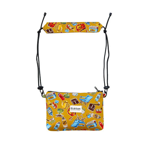 HUJI祤集pieton斜挎包插画露营camping 商品图4