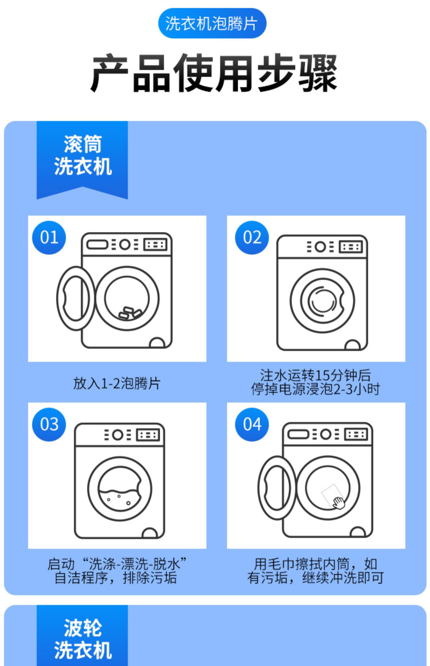 美菱全自动洗衣机教程图片