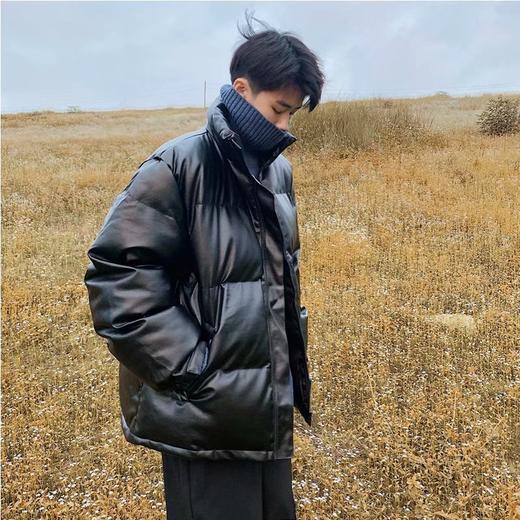 冬季加厚皮棉服男生潮流棉衣外套宽松棉袄面包服jdt03 商品图2