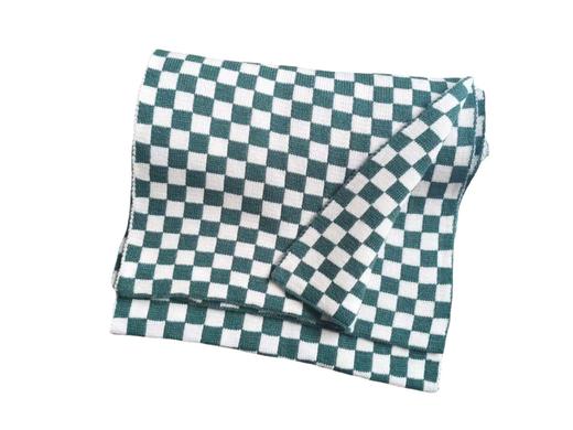 网红in棋盘格围巾女学生情侣冬季黑白格子韩版百搭秋冬保暖围脖长 商品图4