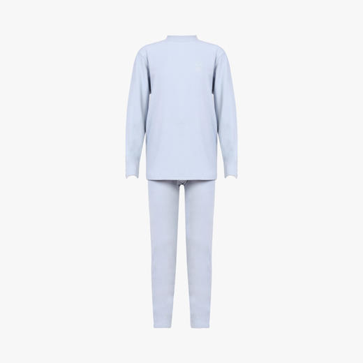 都市丽人眯雅佳舒暖负5度至5度童装特殊面料套装阳离子磨毛绒中套装保暖衣JW29A2 商品图8