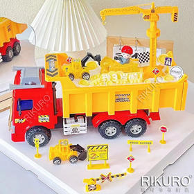 【超级翻斗工程车】鲜果乳脂蛋糕