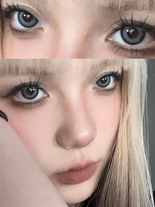 pfgirlcon 年抛美瞳 北极灰 直径14.5mm着色13.8mm 商品图0