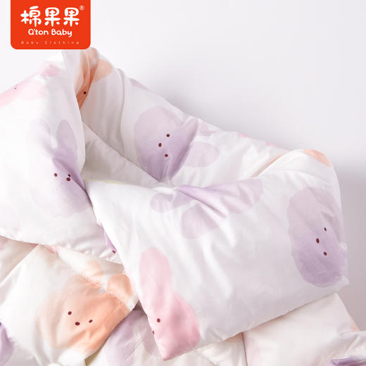 商场同款棉果果冬季女童保暖抗冻淡雅小清新大翻领短款羽绒服M422102922604 商品图8