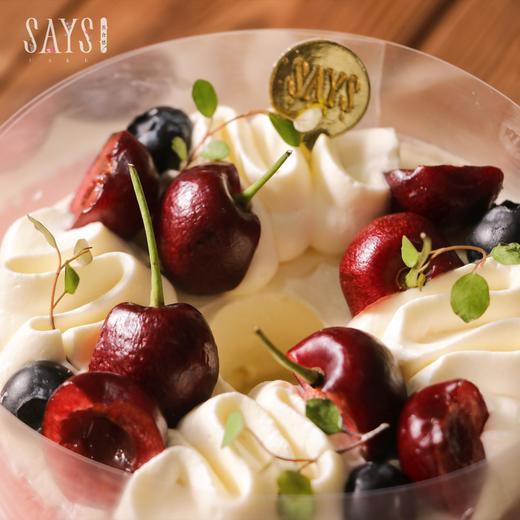 【历史商品】红丝绒樱桃戚风蛋糕 Red Velvet Cherry  Chiffon Cake 商品图1