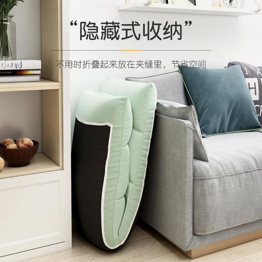 「8色可选！送腰枕」懒人沙发榻榻米床上靠背椅子 居家日用女生可爱卧室单人飘窗小沙发折叠椅子床上用品 商品图3