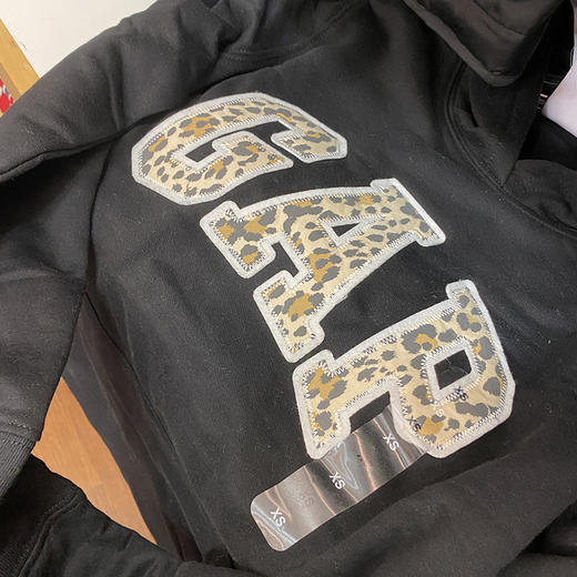   Gap 秋季新款女士连帽刺绣大字母休闲卫衣 商品图2