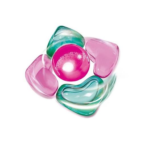 纺优美5合1洗衣凝珠（玫瑰心珠）12g*42粒/盒 商品图1