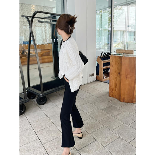 25特价 2209513    小开衩 直筒 百搭西裤 羊毛精纺 商品图7