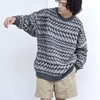 Blanc YM Inside out Knit Pullover 反面针织羊毛宽松圆领毛衣 商品缩略图0