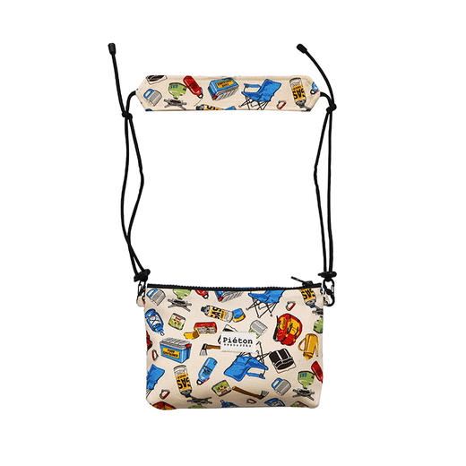 HUJI祤集pieton斜挎包插画露营camping 商品图1