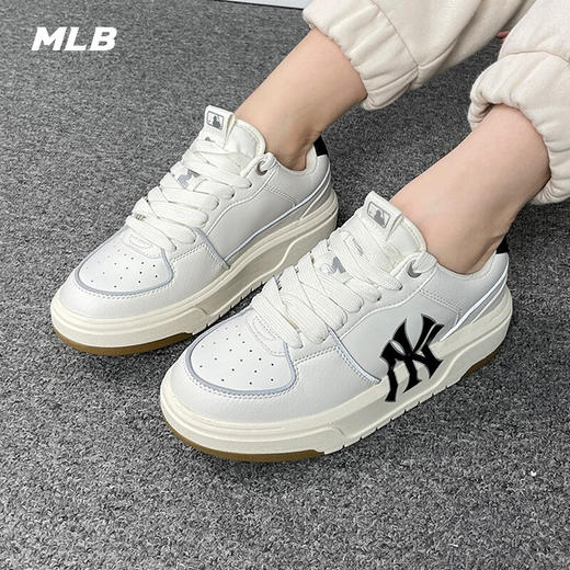 MLB官方 男女运动鞋休闲复古板鞋小白鞋明星同款新款3ASXCA12N 商品图4