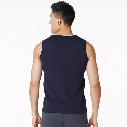 都市丽人都市锋尚强暖负15至负5度男士保暖背心导电丝-牛奶暖暖衣厚背心保暖衣FW24B1 商品图2