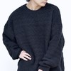 Blanc YM Inside out Knit Pullover 反面针织羊毛宽松圆领毛衣 商品缩略图1