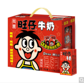 旺旺 旺仔牛奶 儿童早餐奶 原味 礼盒装 125ml*24