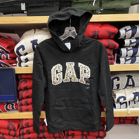   Gap 秋季新款女士连帽刺绣大字母休闲卫衣