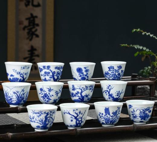 【清代康熙青花】【青花十二花神】 商品图0