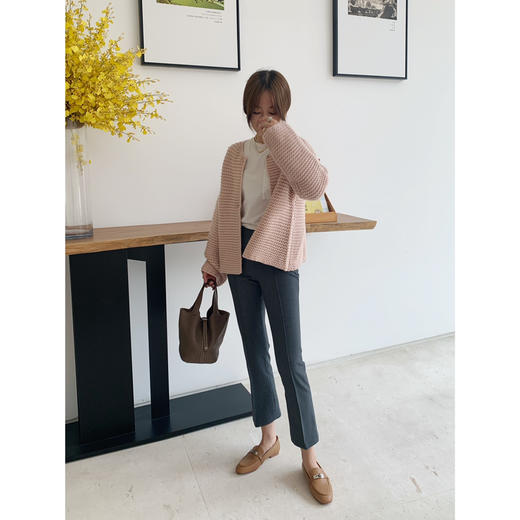 25特价 2209513    小开衩 直筒 百搭西裤 羊毛精纺 商品图11