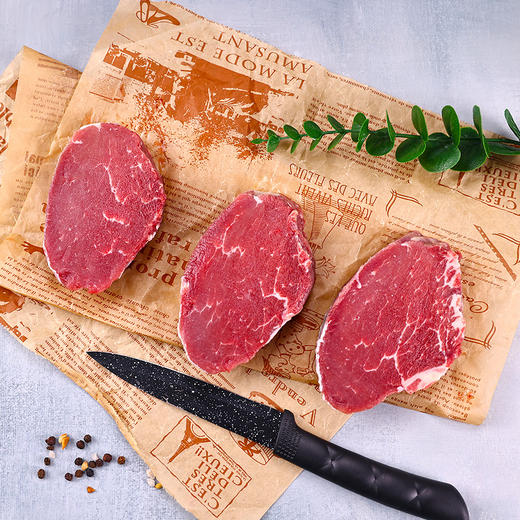 【锁鲜装】新西兰冰鲜原切菲力牛排200g/盒 商品图1