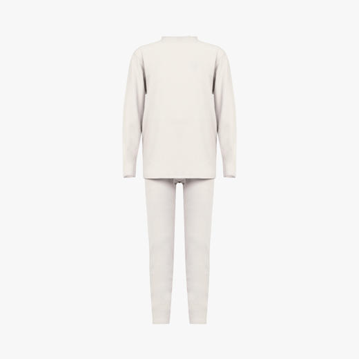 都市丽人眯雅佳舒暖负5度至5度童装特殊面料套装阳离子磨毛绒中套装保暖衣JW29A2 商品图9