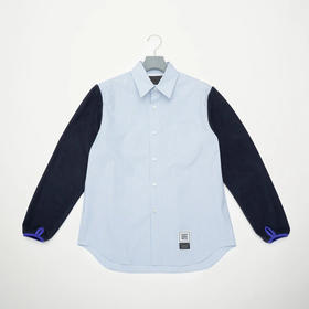 Fumito Ganryu Fleece Sleeve Shirt 袖子拼接抓绒长袖衬衫