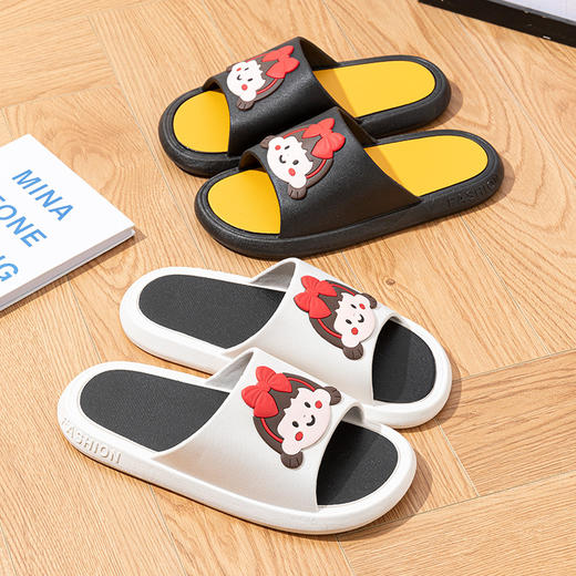 2022款拖鞋女夏季外穿网红ins潮家用防滑可爱厚底踩屎感凉拖户外 商品图3