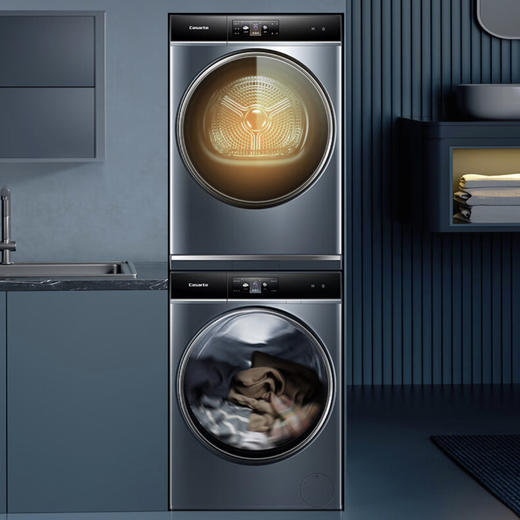 卡萨帝（Casarte）洗烘套装 C1 D12L5LU1+CGY 12FL5TU1 商品图12