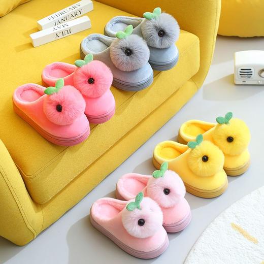 【萌趣十足❗️超可爱儿童毛绒棉拖鞋】卡通毛绒保暖鞋，1-3岁防滑厚底大中小童宝宝拖鞋，秋冬男女童棉鞋婴儿父亲节礼物新年礼盒年货礼盒 商品图4