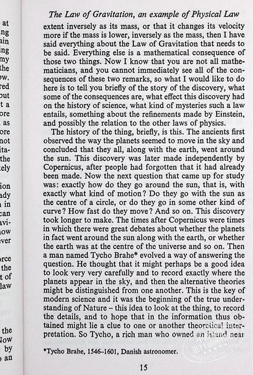 【中商原版】费曼 物理定律的本性 英文原版 The Character of Physical Law (Penguin Press Science) 商品图8