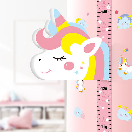 【送白板笔+贴纸】儿童身高3D磁吸贴：记录宝贝长高的每个时间！ 商品图4