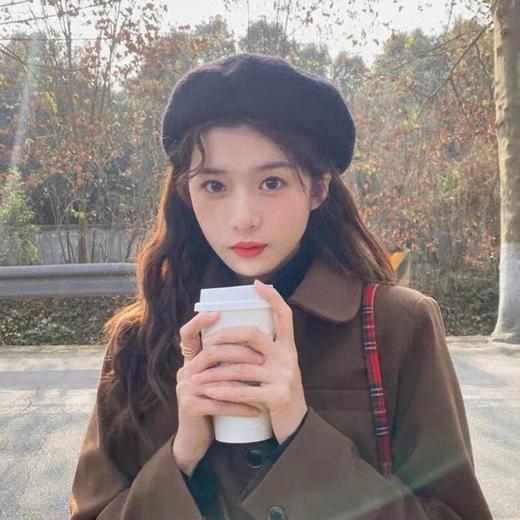 老米优品 / 冬日氛围感神器！《复古南瓜贝雷帽 韩版秋冬季羊毛呢帽》简约又透露着精致感，随手一拍就很好看！ 商品图7