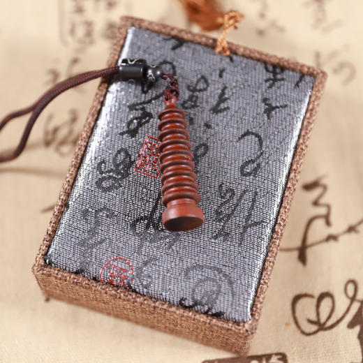 雷击枣木文昌塔挂件 商品图4