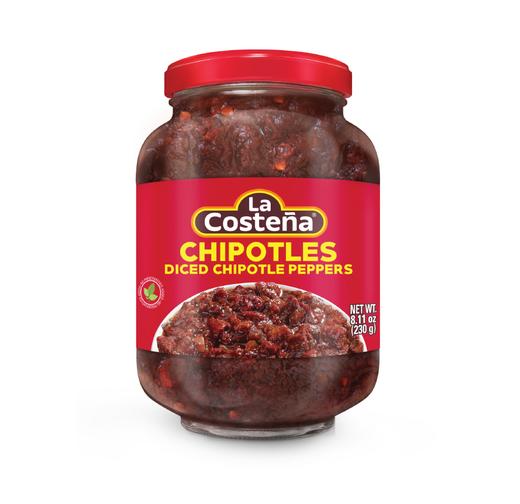 启波特雷辣椒 (切丁) 230g Chipotles Diced Chipotle Peppers 商品图0